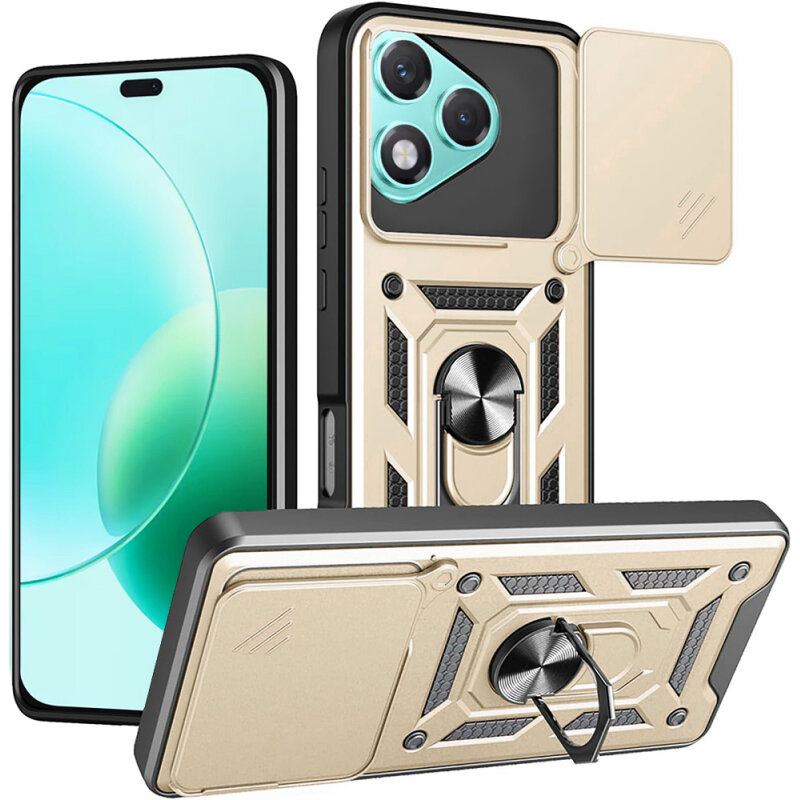 Husa Techsuit pentru Honor 400 Lite Aurie