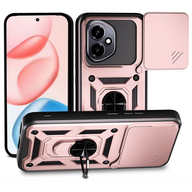 Husa Techsuit pentru Honor 400 Roz