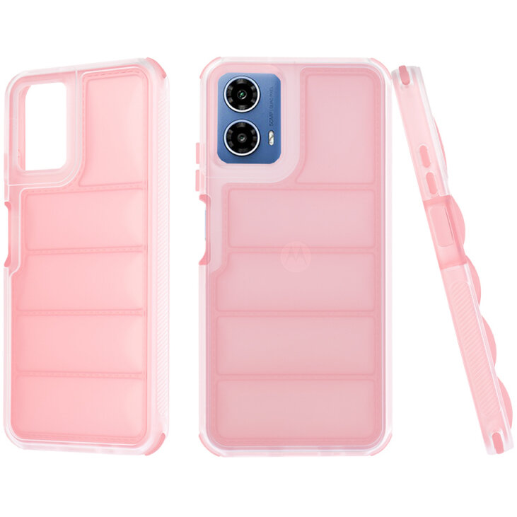 Husa Techsuit pentru Motorola Moto G45 / G34 Roz