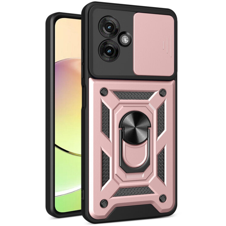 Husa Techsuit pentru Motorola Moto G55 Roz
