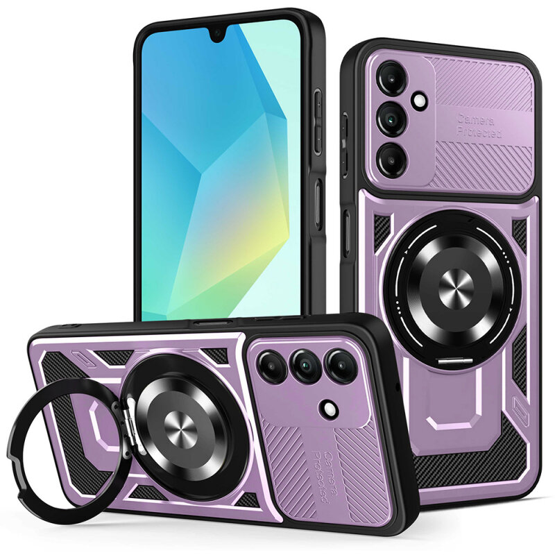 Husa Techsuit pentru Samsung Galaxy A16 5G A166 / A16 4G A165 Mov