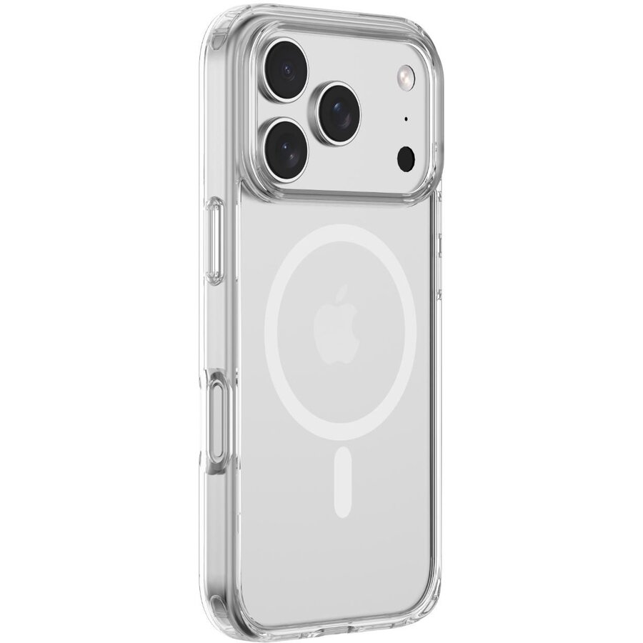 Husa Devia Pure Clear Magnetic Shockproof pentru iPhone 17 Pro Transparent