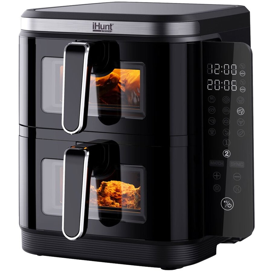 Friteuza BRO cu Aer Cald Ultra 11L Negru