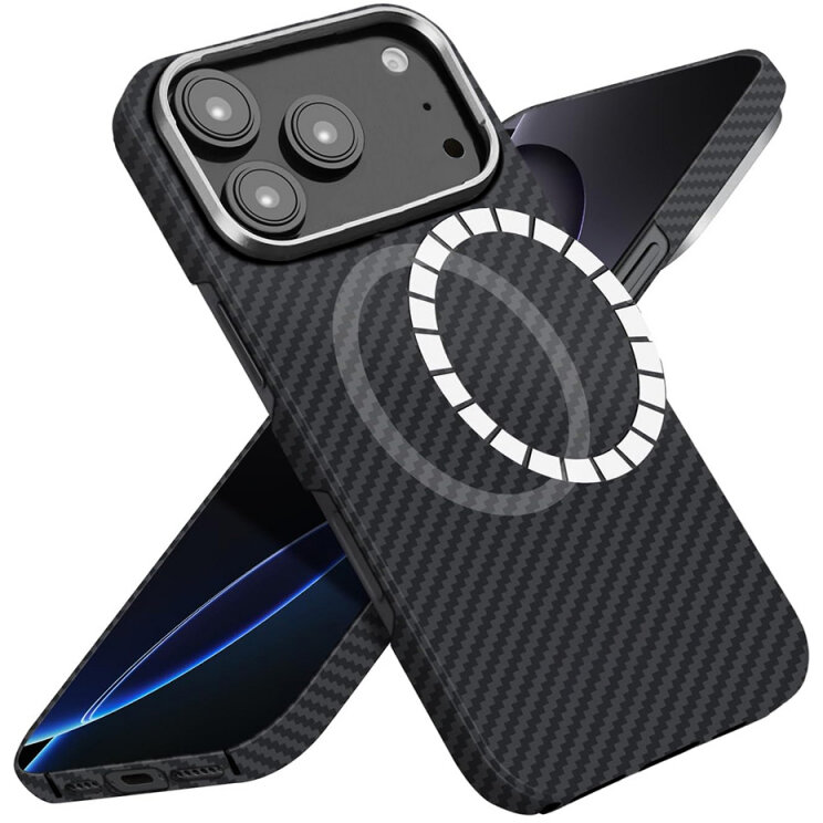 Husa Techsuit pentru Apple iPhone 17 Pro Neagră