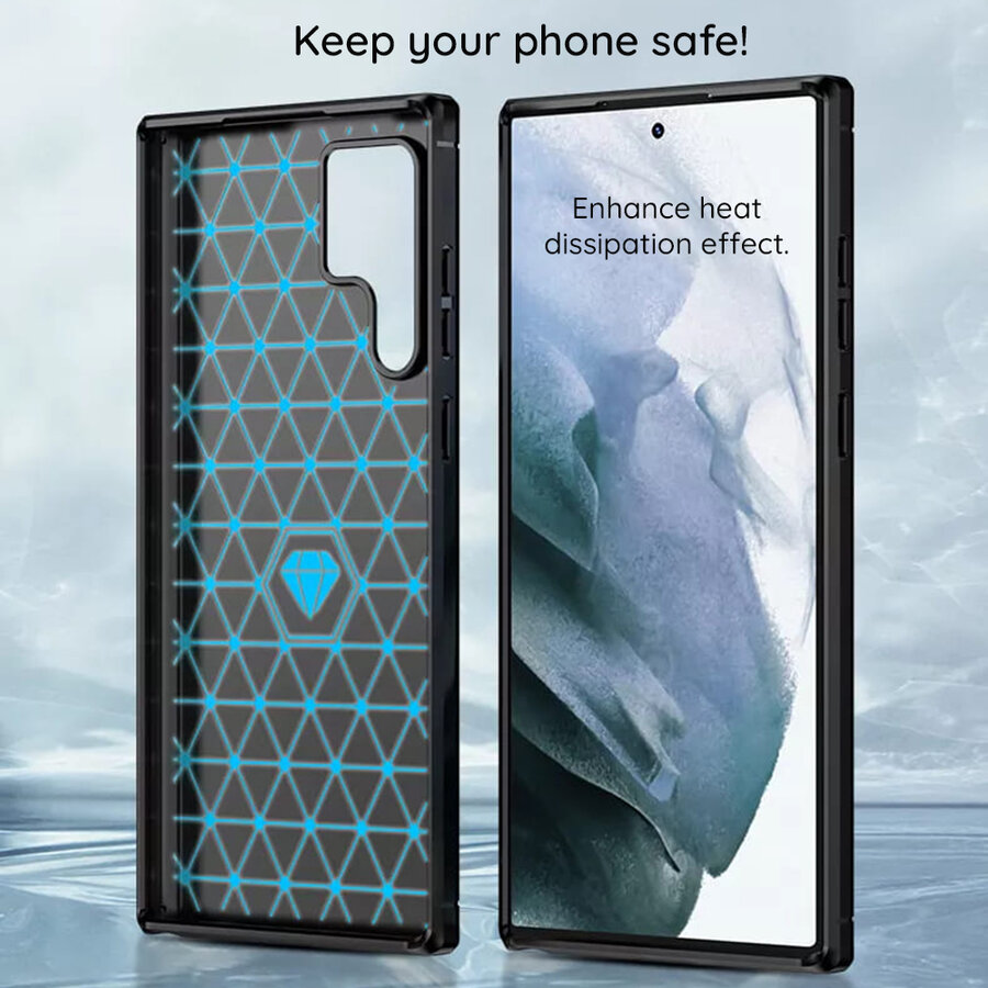 Husa Techsuit Xiaomi Redmi 15C 5G / 15C 4G Carbon Negru