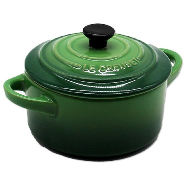 Oala cu Capac Mini Cocotte 10x5Cm Verde