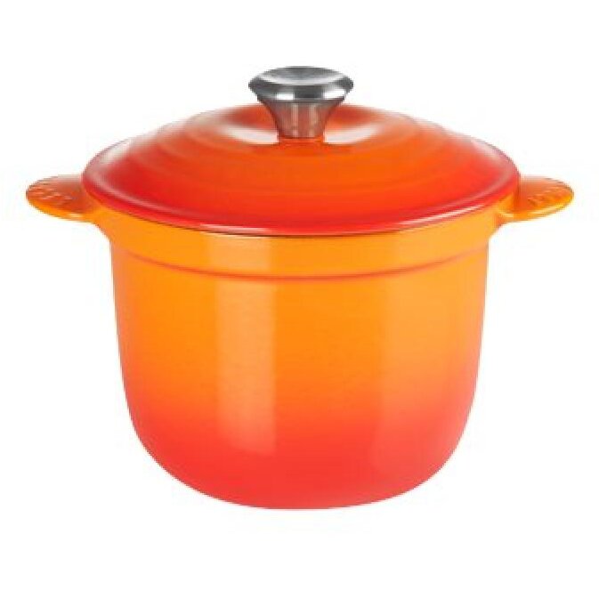 Oala cu Capac 18Cm Cuptor Rosu