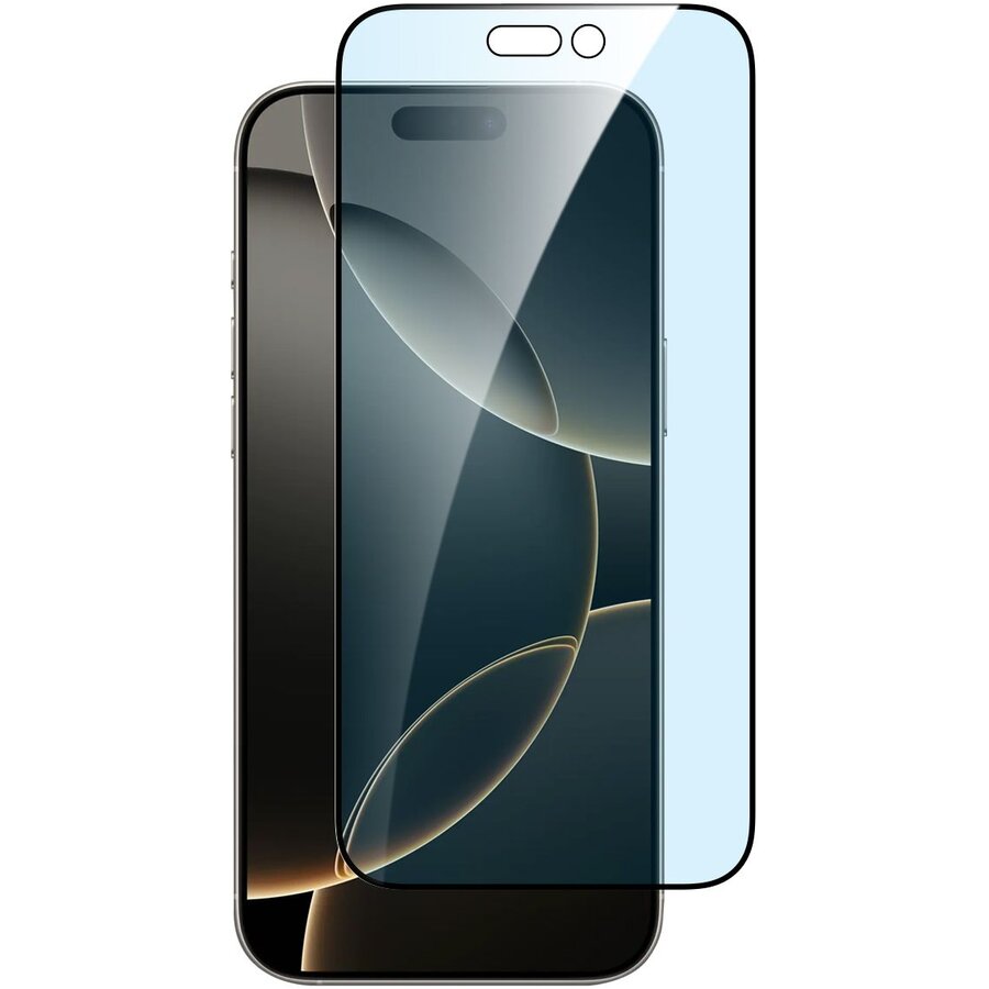 Protectie Ecran Sticla Securizata Anti-Lumina Albastra iPhone 16 Pro Max cu Aplicator
