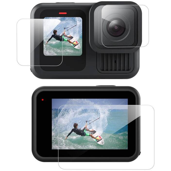 Accesoriu Camera Video Actiune pentru camera video sport GoPro Hero 13, Sticla securizata, Transparent