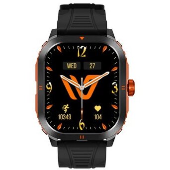 Smartwatch Pioneer Multifunction Bluetooth 5.3 Orange