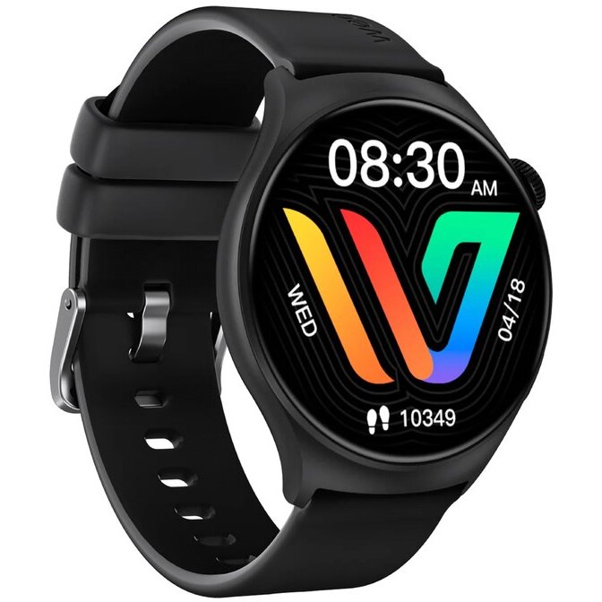 Smartwatch Curve Multifunction Bluetooth 5.3 Negru
