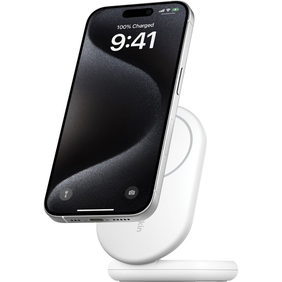 BoostCharge Headphones, Smartphone White USB Wireless charging Fast charging Indoor - imagine 2