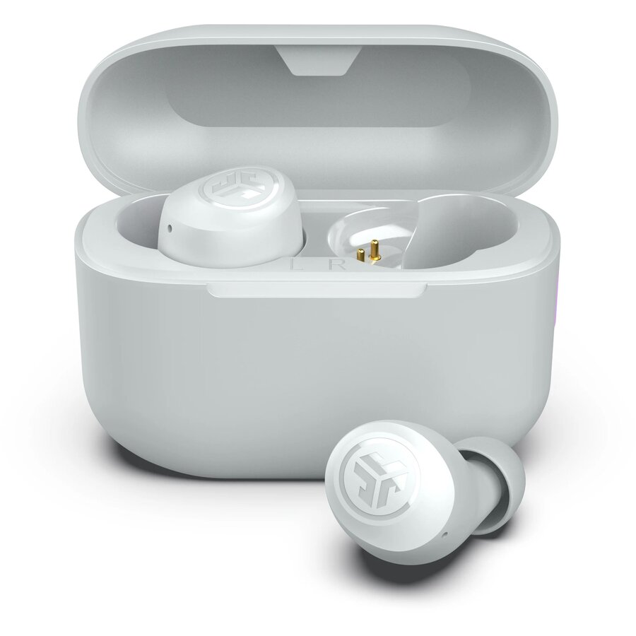Casti True Wireless JLAB GO Air Pop Plus, Bluetooth, Microfon (Alb) - imagine 2