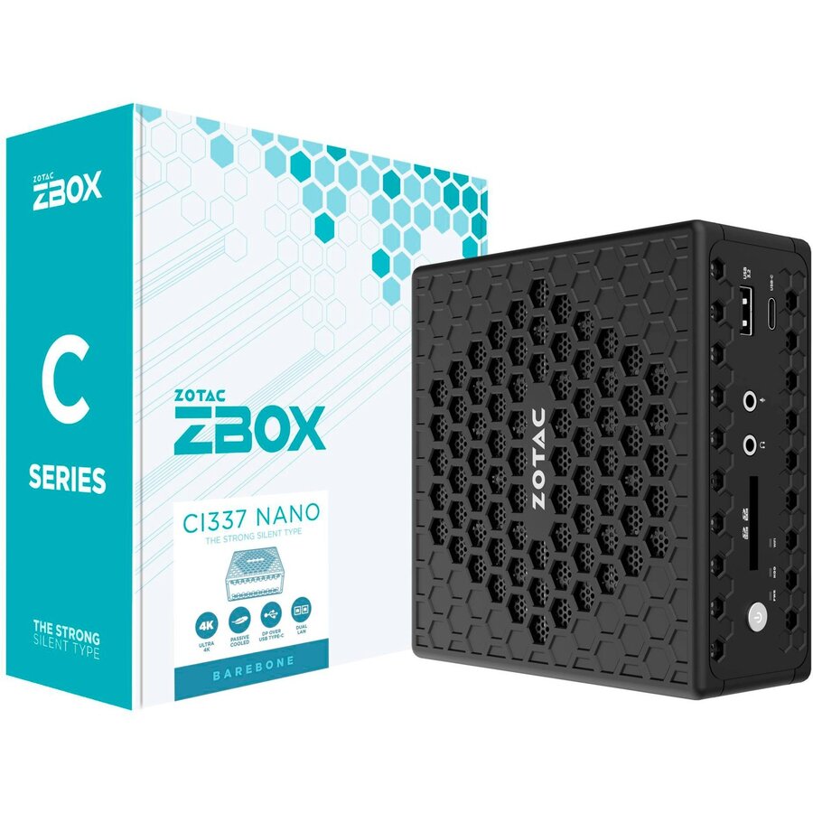 Barebone ZBOX CI337 nano, Barebone (black, without operating system)