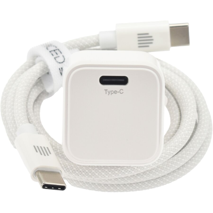 Incarcator Dviced 30W GaN USB-C EU Alb — imaginea 2