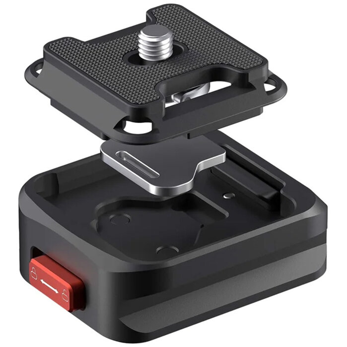 Accesoriu Camera Video Actiune compatibil cu diferite aparate foto, Negru