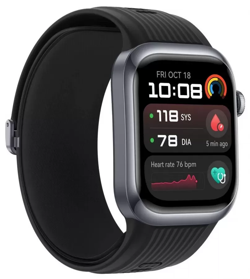 Smartwatch Huawei D2 48mm Bluetooth Negru — imaginea 2
