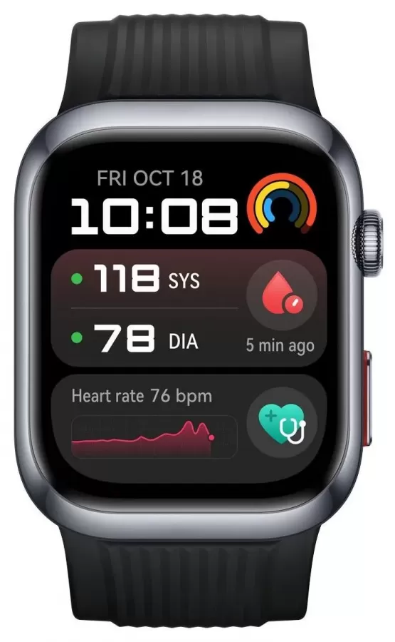 Smartwatch Huawei D2 48mm Bluetooth Negru — imaginea 3