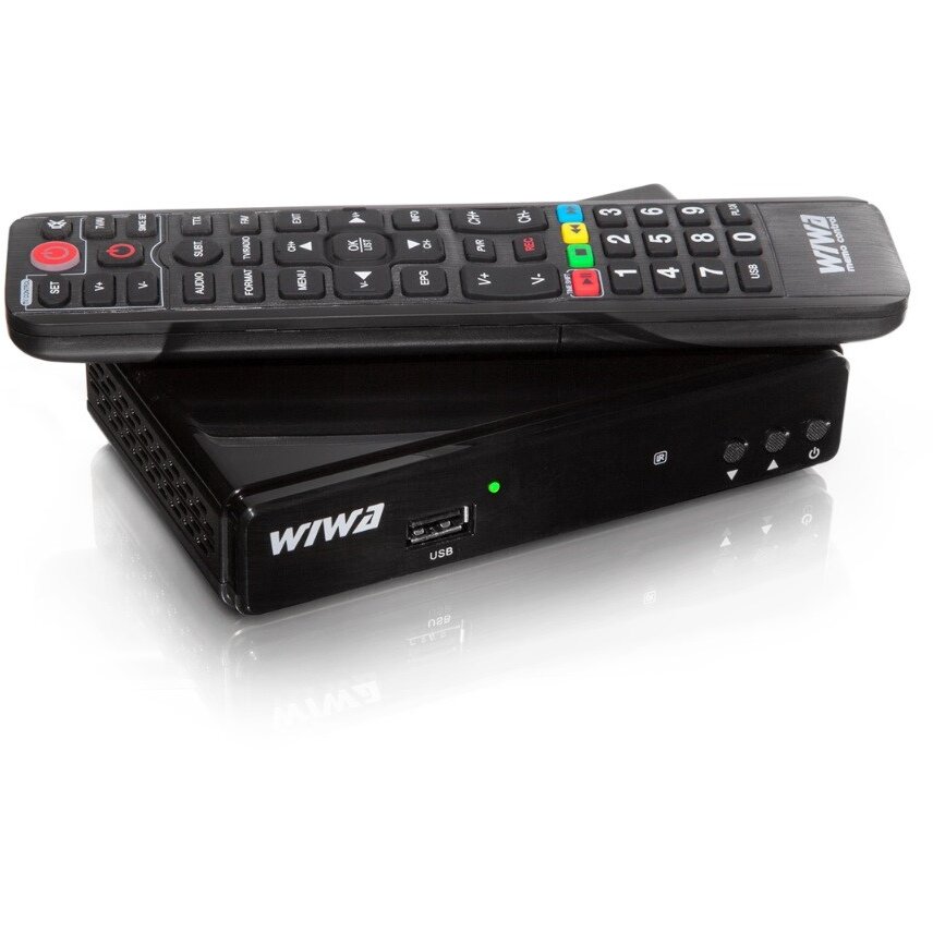 Tuner TV DVB-T/T2 H.265 LITE Negru