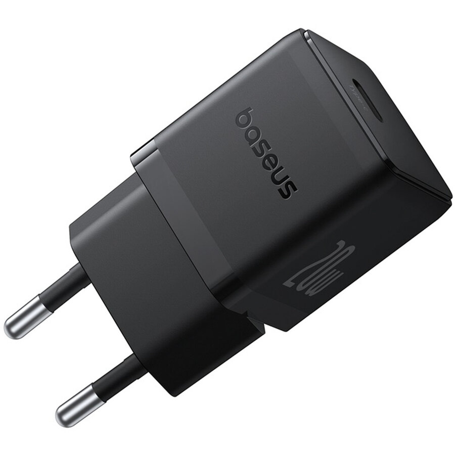 Incarcator Palm 1C, USB-C, 20W, Cablu USB-C 1m inclus, Negru