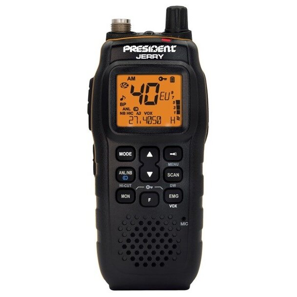 Statie Emisie-Receptie Jerry ASC AM/FM CB Portabil Negru
