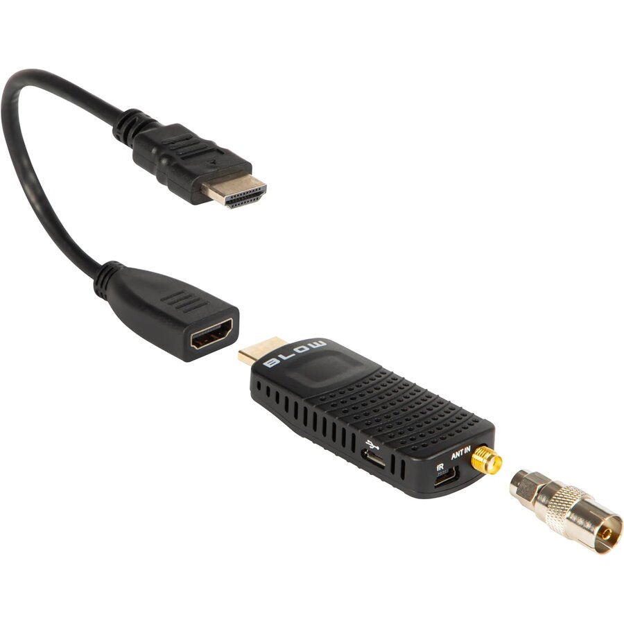 Tuner TV Blow 7000FHD MINI DVB-T2 H.265 Negru — imaginea 4