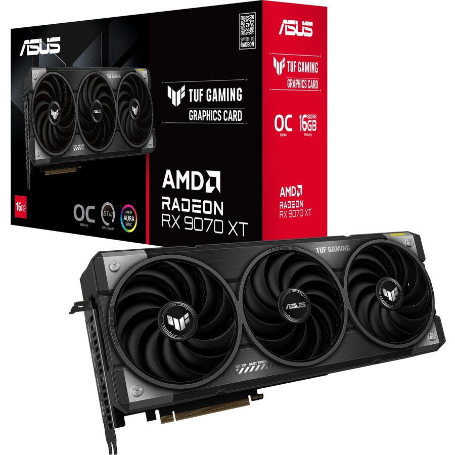 Placa Video Radeon RX 9070 XT TUF GAMING OC
