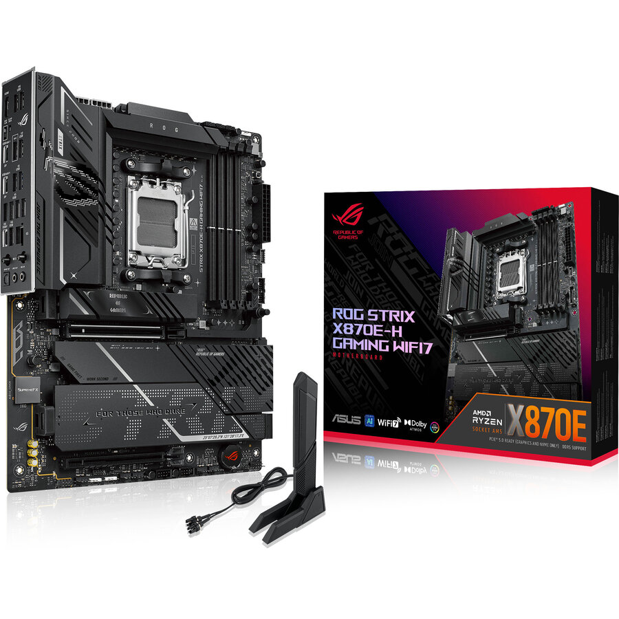 Placa de baza ROG STRIX X870E-H GAMING WIFI7 (black) - Socket AM5