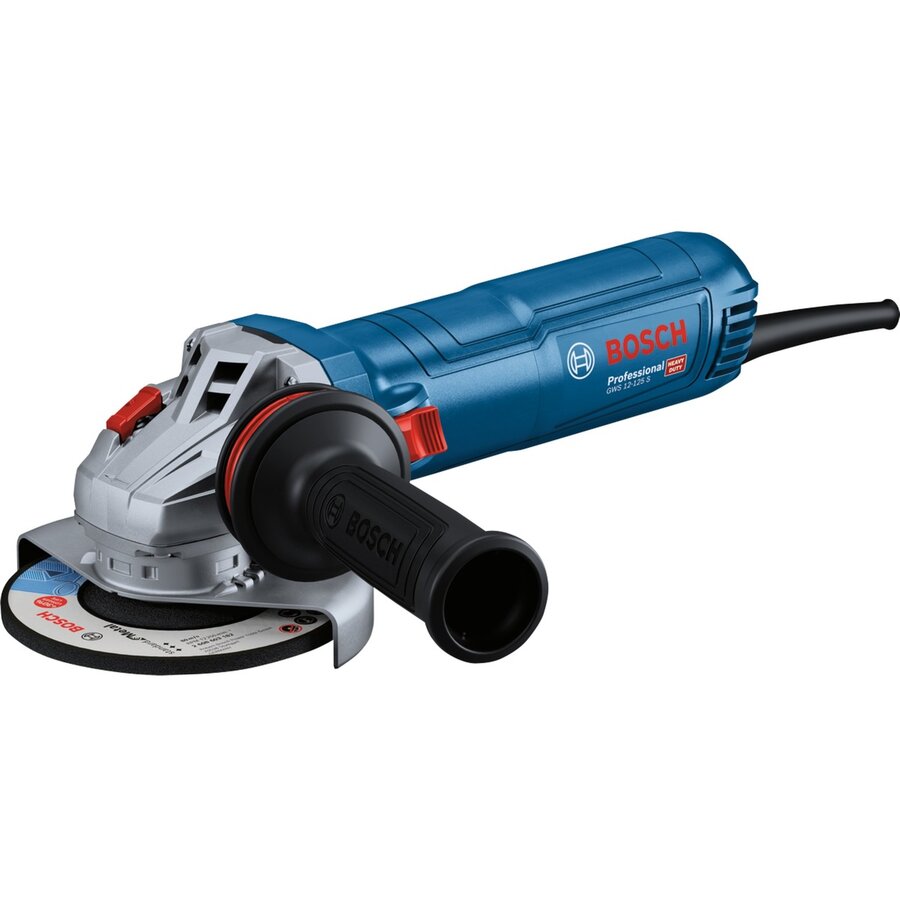 Bosch Professional Angle Grinder GWS 12-125 S Professional blue, 1,200 watts
