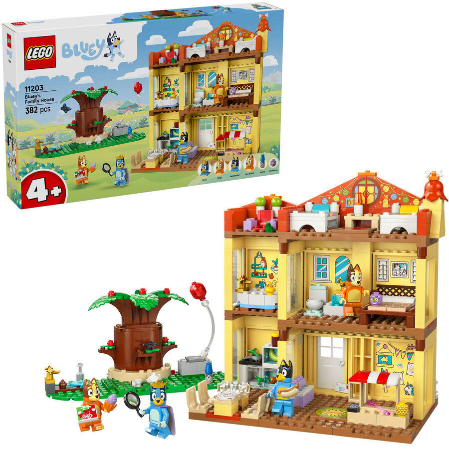 Jucarie 11203 Bluey - Bluey's House, Construction Toy
