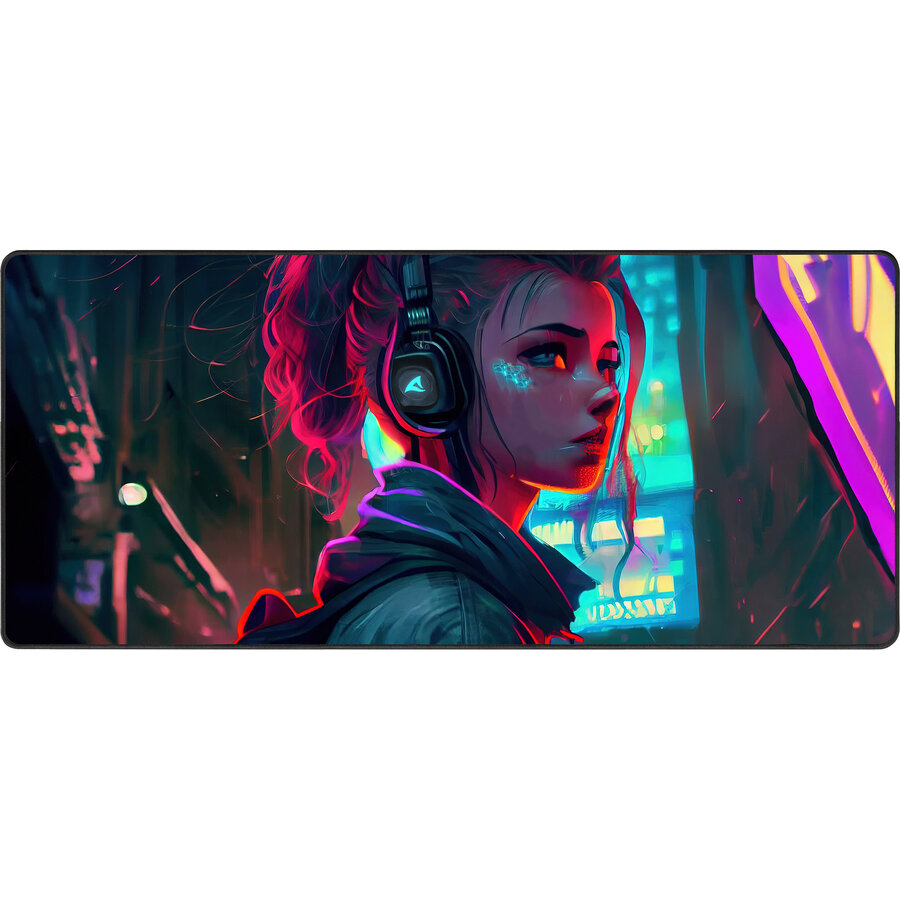 Mousepad SKILLER SGP50 D1, multicolored gaming mouse pad, size XXL