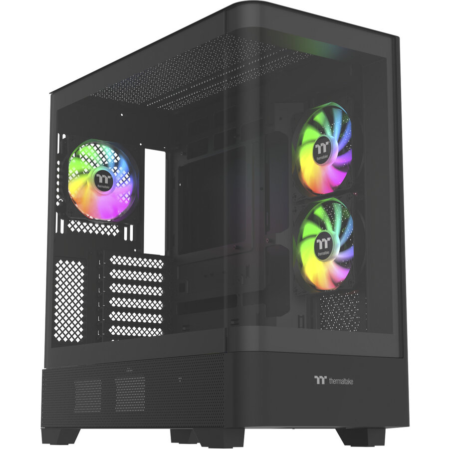 Carcasa View 290 TG ARGB, tower case Black, Tempered Glass x 2