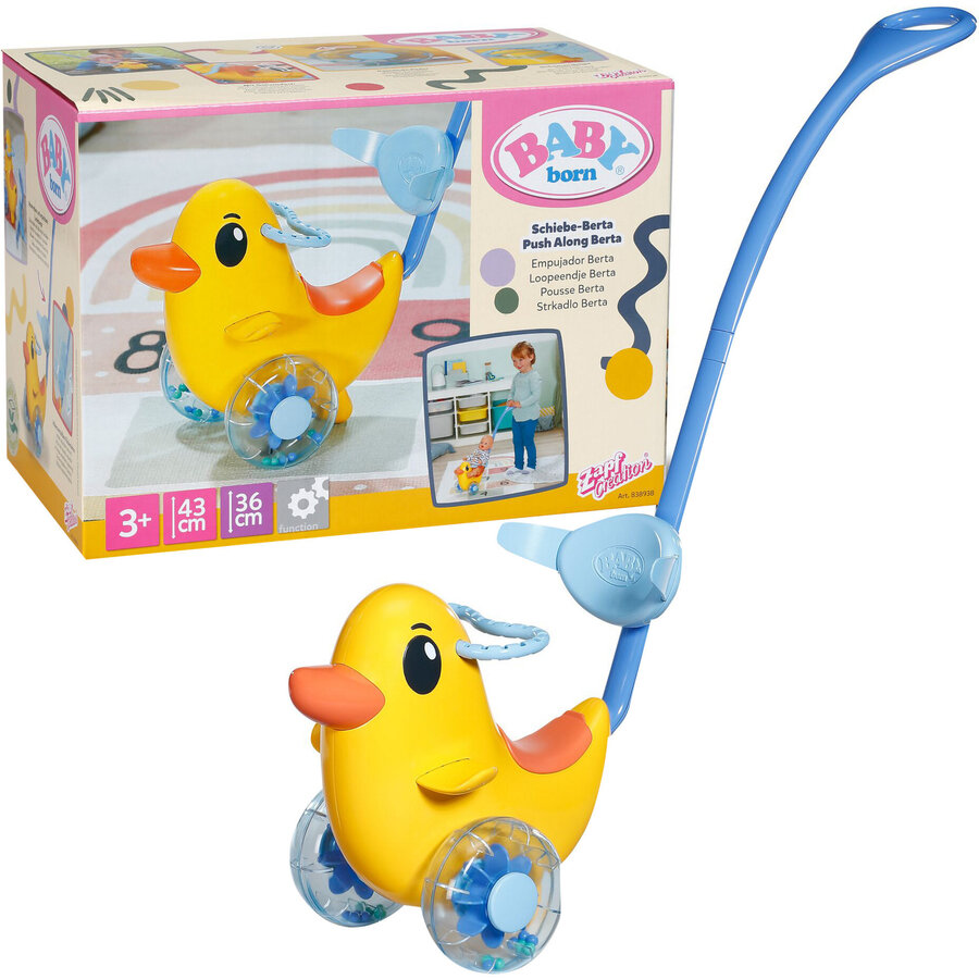 ZAPF BABY born Push-along Berta