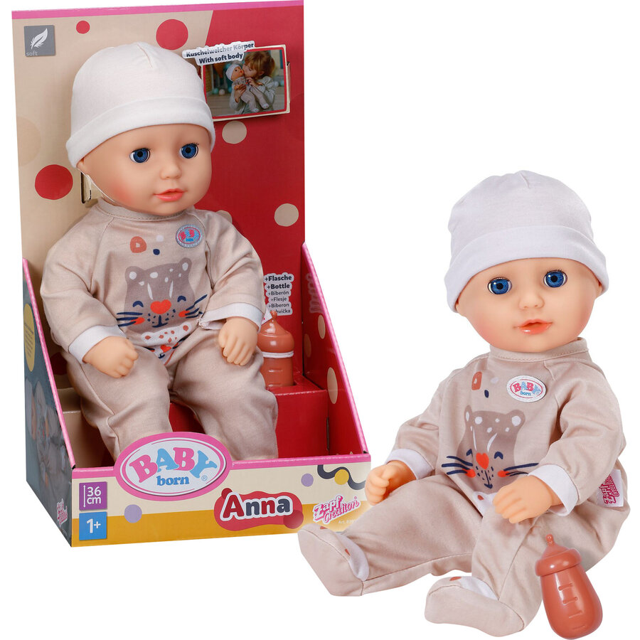 ZAPF Creation BABY born Anna Beige 36cm, Doll beige