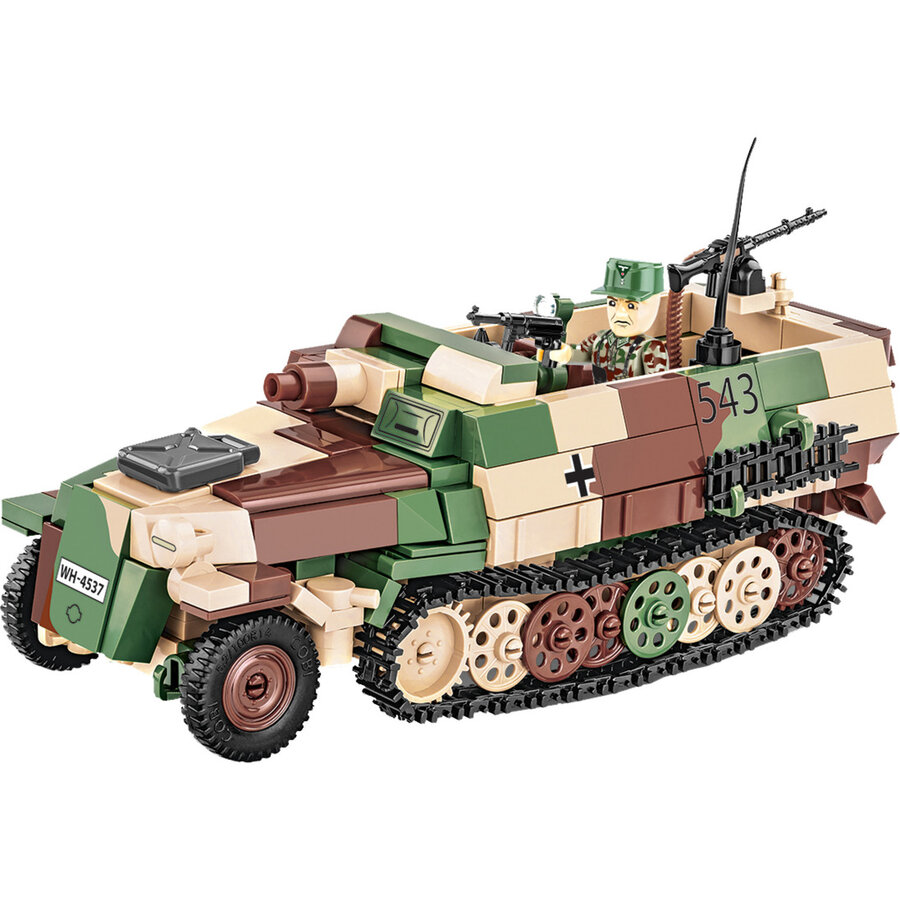 Jucarie Sd.Kfz. 251/9 Stummel, construction toy, scale 1:35