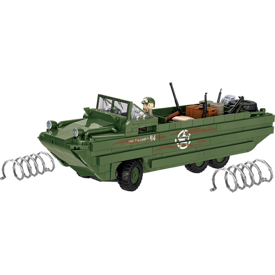 Jucarie DUKW Amphibia, construction toy scale 1:35