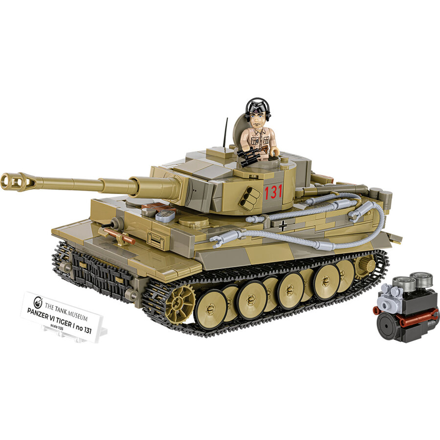 Jucarie Panzer VI Tiger I no 131, construction toy scale 1:35