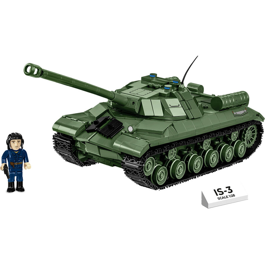 Jucarie IS-3 Soviet Heavy Tank, construction toy scale 1:28