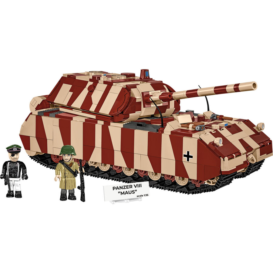 Jucarie Panzer VIII Maus, construction toy scale 1:35