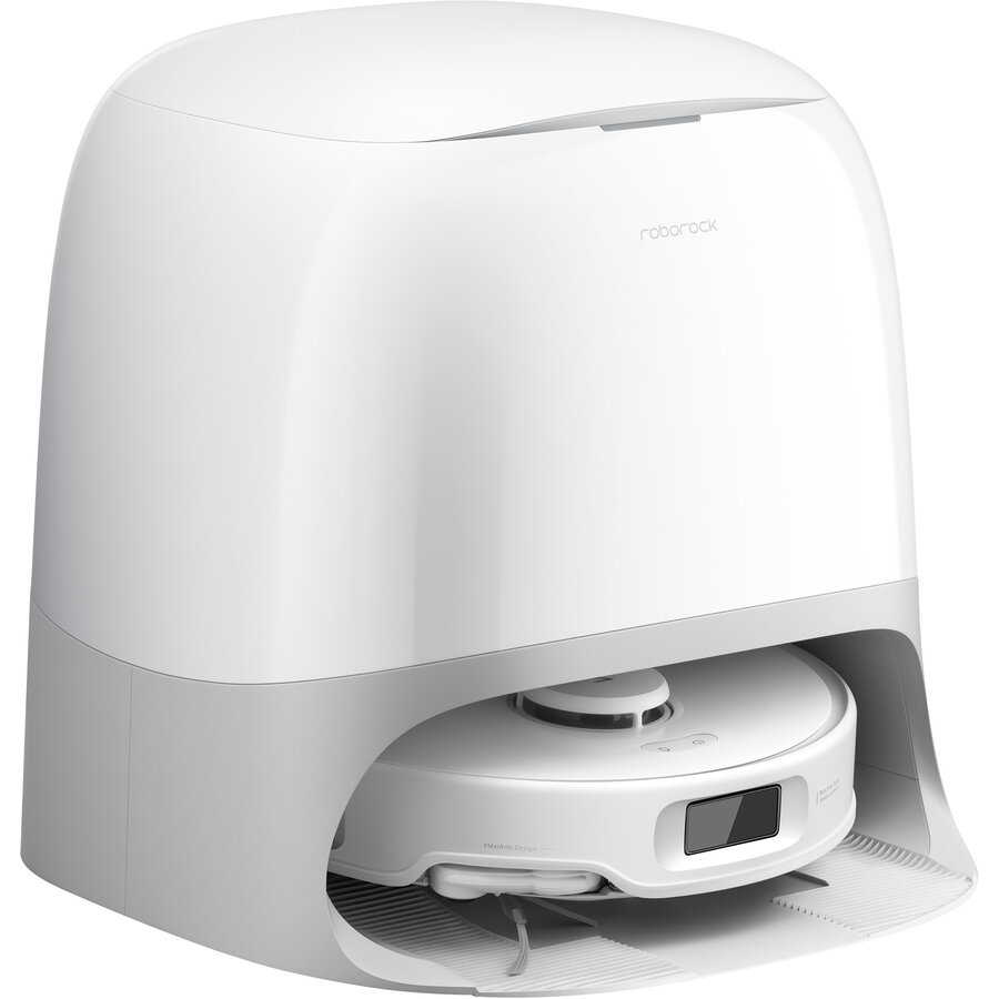 Aspirator Qrevo Curv 5A1, Robot Vacuum Cleaner White, With Multifunctional Docking Station 3.0