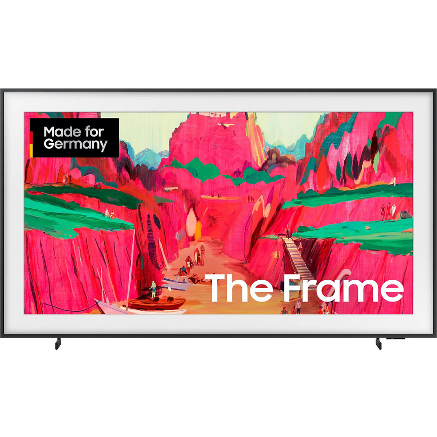 Monitor GQ65LS03FWUXZG The Frame Pro, QLED TV - 65 - black, UltraHD/4K, Mini-LED, interchangeable frames, Wireless One Connect Box, 100Hz panel