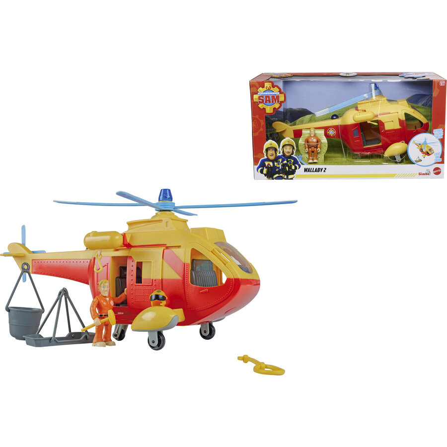 Jucarie Fireman Sam Helicopter Wallaby