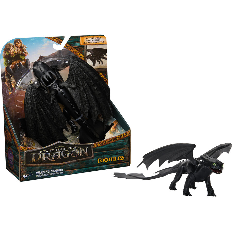 Spin Master How to Train Your Dragon - Toothless Basic Dragon Figure
