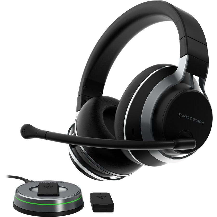 Casti Beach Stealth Pro, gaming headset black, wireless, USB-C