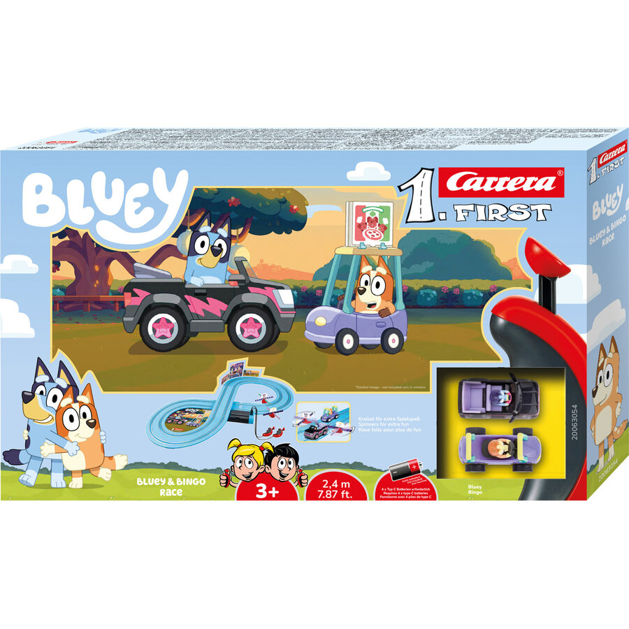Jucarie FIRST Bluey & Bingo Race, racetrack