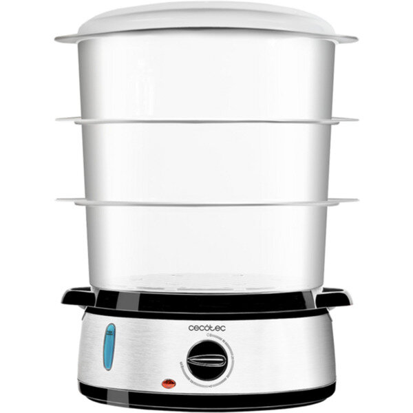 Electric Steamer Vapovita 3000 INOX stainless steel, 800 Watt, 3 x 3 liters