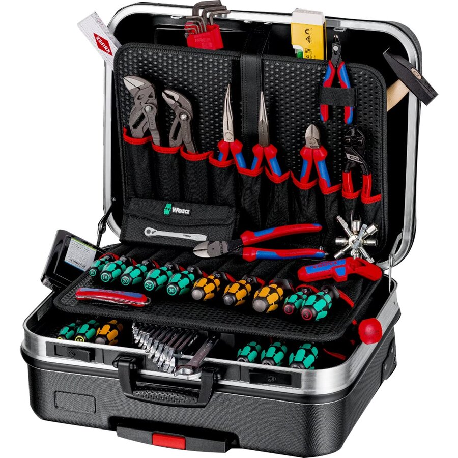 tool case BIG Basic Move mechanics, 90-piece, tool set black, with tool assortment for tradesmen