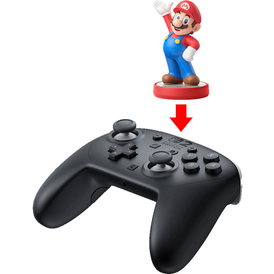 Controller Nintendo Switch 2 Pro Negru — imaginea 6