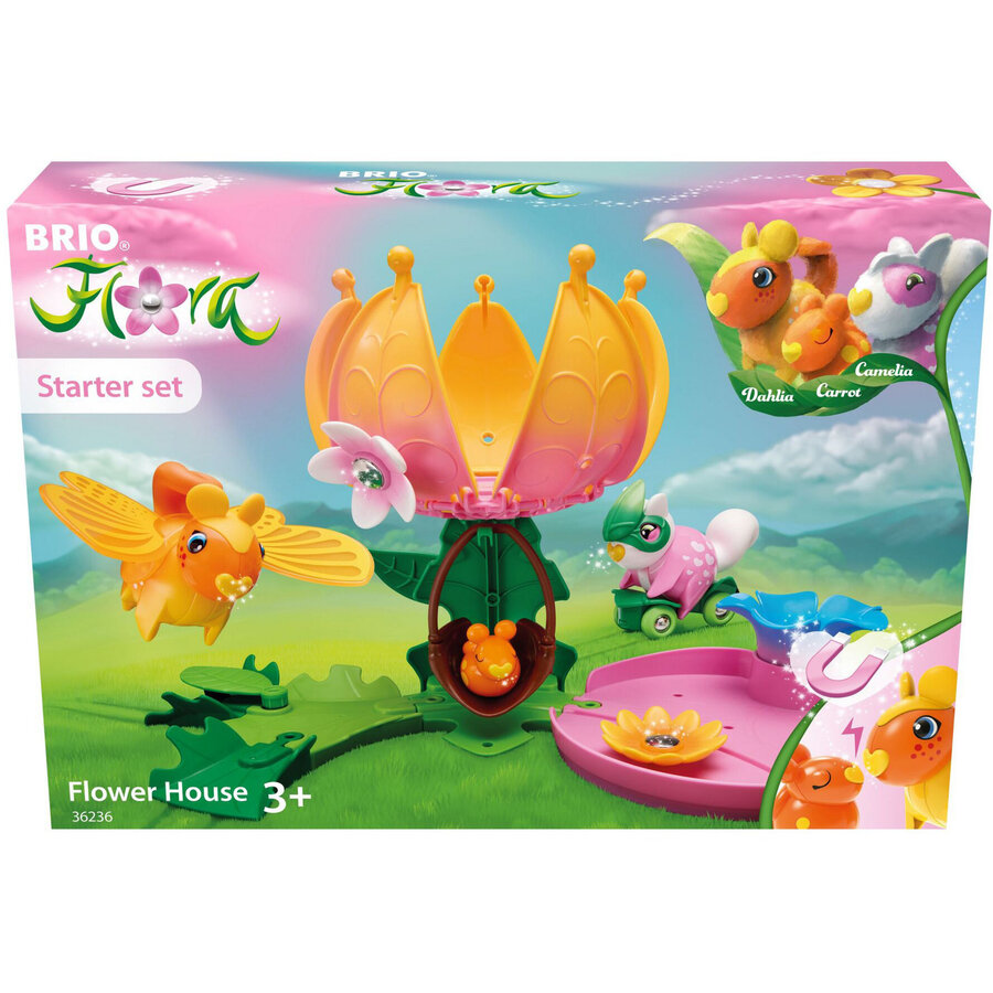 BRIO Flora - Starter Set Flower House, Playing Figure