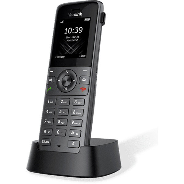 GPS W73H, analog telephone dark grey, DECT handset